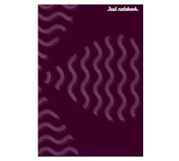 Just notebook. Floral: Quiet Leaves Minimal Grid Journal