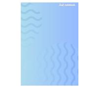 Just notebook. Floral: Quiet Leaves Minimal Grid Journal