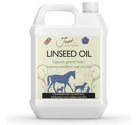 Just Oil Linseed Oil For Horses. Cold Pressed Linseed (Flaxseed) Oil Supplement for Horses, Dogs and Cats 5 Litre