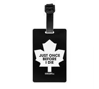 Just Once Before I Die Luggage Tag Travel Bag Suitcase Privacy Cover ID Label