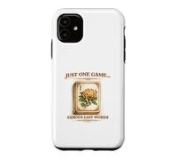 Just One Game Famous Last Words Mahjong Graphic Case for iPhone 11