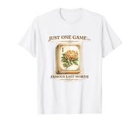 Just One Game Famous Last Words Mahjong Graphic Value Graphic T-Shirt, Men, White, M
