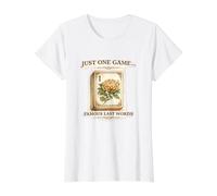 Just One Game Famous Last Words Mahjong Graphic Value Graphic T-Shirt, Women, White, L
