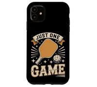 Just One Game Pickleball Court Retro Case for iPhone 11