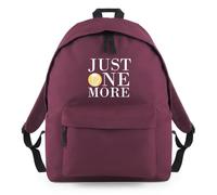Just One More Beer Ale Lager Backpack Rucksack 18L Bag - 42 x 31 x 21cm
