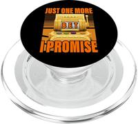 Just one more bet I promise Lucky Slot Machine Gambling PopSockets PopGrip for MagSafe