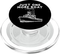 Just One More Boat I Promise - Boating & Yachting Addiction PopSockets PopGrip for MagSafe