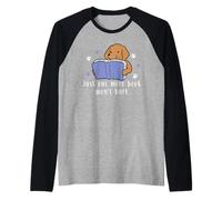 Just one More Book Won’t Hurt Raglan Baseball Tee
