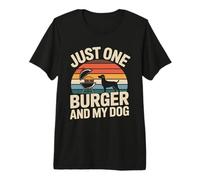 Just One More Burger and My Dog BBQ Lover Premium T-Shirt