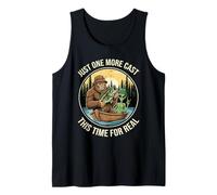 Just One More Cast Funny Bigfoot Alien Fishing Tank Top