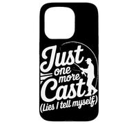 Just One More Cast Lies I Tell Myself Fishing Case for iPhone 15 Pro