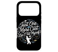 Just One More Cast Lies I Tell Myself Fishing Case for iPhone 17 Pro