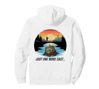 Just One More Cast Safe Cracker Magnet Fishing Treasure Pullover Hoodie