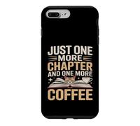 Just One More Chapter And One More Coffee Cat Reading Case for iPhone 7 Plus/8 Plus