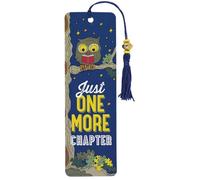 Just One More Chapter Beaded Bookmark