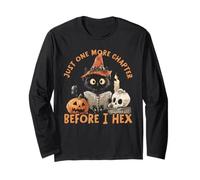 Just One More Chapter Before - Halloween Reading Long Sleeve T-Shirt