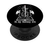 Just One More Chapter Book Dragon Dark Romance Fantasy Era PopSockets Adhesive PopGrip