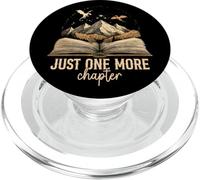 Just One More Chapter Book Dragon Romantasy Reader Bookish PopSockets PopGrip for MagSafe
