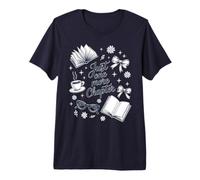 Just One More Chapter Book Love Cozy Bookworm Reading Premium T-Shirt