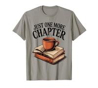 Just One More Chapter Book Lover Design T-Shirt