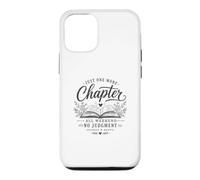 Just One More Chapter Book Lover Open Book Reading Graphic Case for iPhone 12/12 Pro