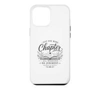 Just One More Chapter Book Lover Open Book Reading Graphic Case for iPhone 12 Pro Max