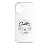 Just One More Chapter Book Lover Open Book Reading Graphic Case for iPhone 16
