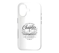 Just One More Chapter Book Lover Open Book Reading Graphic Case for iPhone 17