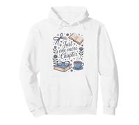 Just One More Chapter Book Lover Reading Pullover Hoodie