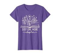 Just One More Chapter Bookish Book Reading Tan Sand Beige T-Shirt