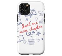 Just one more chapter cute doodle graphic book lover Case for iPhone 11 Pro