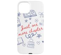 Just one more chapter cute doodle graphic book lover Case for iPhone 15 Plus