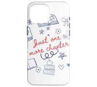 Just one more chapter cute doodle graphic book lover Case for iPhone 16 Pro Max