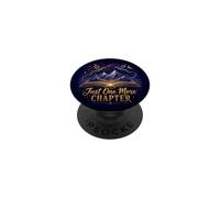 Just One More Chapter Dragon Book Fantasy Dark Academia Art PopSockets Adhesive PopGrip