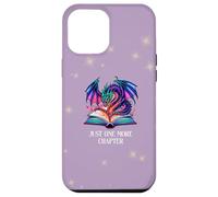 Just One More Chapter Fantasy Book Dragon Purple Reading Case for iPhone 12 Pro Max