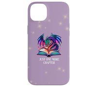 Just One More Chapter Fantasy Book Dragon Purple Reading Case for iPhone 14 Plus