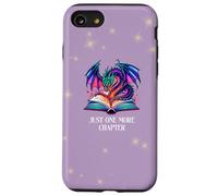 Just One More Chapter Fantasy Book Dragon Purple Reading Case for iPhone SE (2020) / 7/8