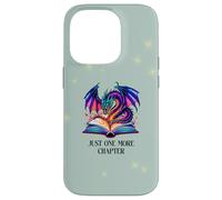 Just One More Chapter Fantasy Book Dragon Reading Bookish Case for iPhone 14 Pro