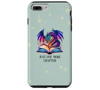 Just One More Chapter Fantasy Book Dragon Reading Bookish Case for iPhone 7 Plus/8 Plus