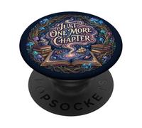 Just One More Chapter Fantasy Book Lover Dragon Magic Reader PopSockets Adhesive PopGrip