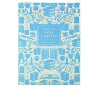Portico Designs Ltd Just One More Chapter Reading Book Journal Planner A5 with ribbon page marker and gold foil page edges, 180 pages FSC paper