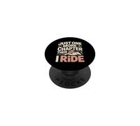 Just One More Chapter Then I Ride Horse Lover PopSockets Adhesive PopGrip
