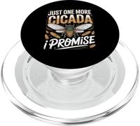 Just One More Cicada I Promise Bug Lover PopSockets PopGrip for MagSafe