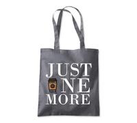 Just One More Coffee Addict Tote Shopping Bag 10 Litres Capacity 42 x 38cm
