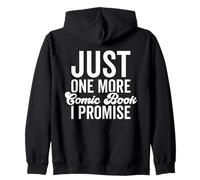 Just One More Comic Book I Promise Comic Book Collector Zip Hoodie