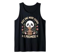 Just One More Cookie Cute Funny Panda Tank Top