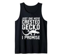 Just One More Crested Gecko Lover Reptile Owner Humor Tank Top