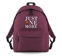 Just One More Cupcake Sweets Backpack Rucksack 18L Bag - 42 x 31 x 21cm