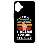 Just One More Episode I Promise Korean Drama K-Pop K-Drama Case for iPhone 16 Plus