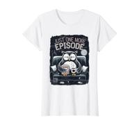 Just One More Episode Value Graphic T-Shirt, Women, White, S